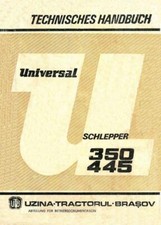 300685 Technisches Handbuch UTB Universal 350 450 Rumänien Betriebsanleitung