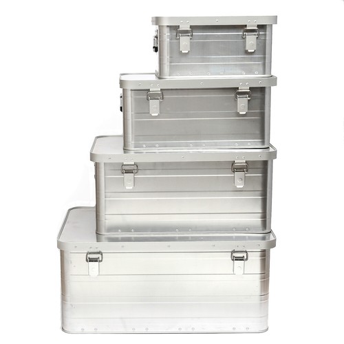Aluminium transportkiste - -,