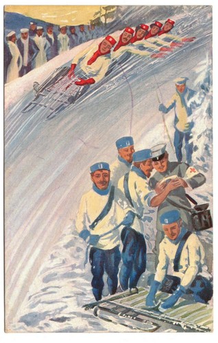 Künstler bergrettung - künstler, ak