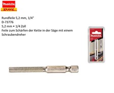 MAKITA Rundfeile 5,2mm 1/4"