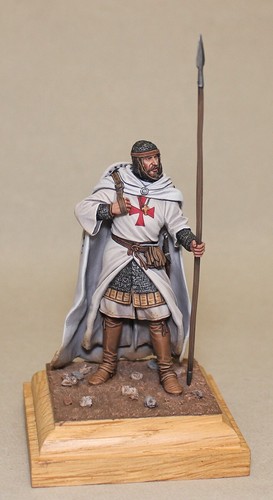 Zinnfigur tempelritter - zinnfigur,