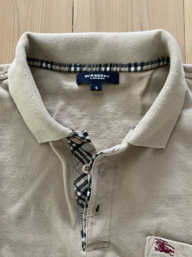 Burberry polo shirt beige - burberry, gr
