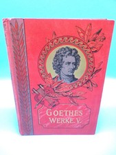Goethes Werke Band 5  Aus