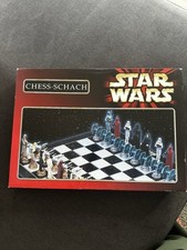 Star Wars Schachspiel 90er Schachbrett komplett aus original Trilogie