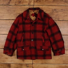 Vintage Mackinaw Wolljacke M