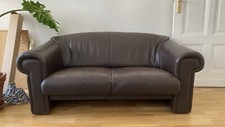 Brühl & Sippold Ampiezza Designsofa aus Jumboleder - Zweisitzer Couch