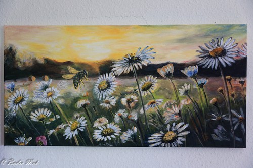 Acrylbild.Handgemalt
