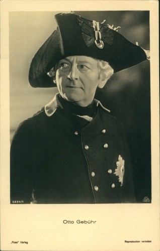 Schauspieler otto gebühr - ak,