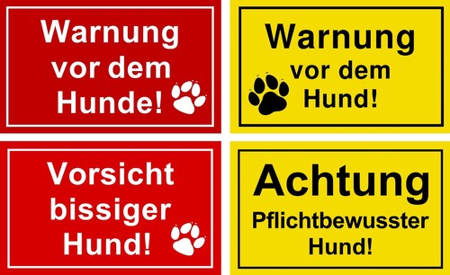Schild warnung vor - ☆,
