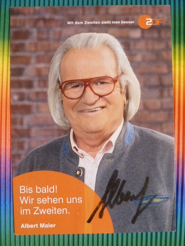 Albert maier zdf - zdf, "bares