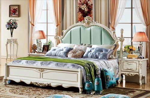 Klassisches schlafzimmer bett - schlafzimmer,
