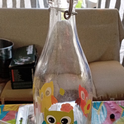 Dekorative glasflasche - dekorative,