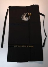 Schwarze Dose 28 Kellnerschürze, schwarz, Energydrink, Gastro, Bar, Bistro, Neu!