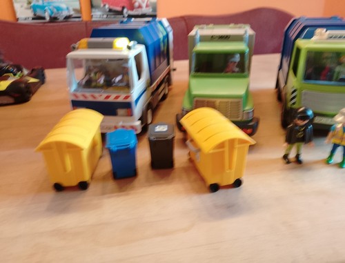 Playmobil müllfahrzeuge - playmobil, 3x