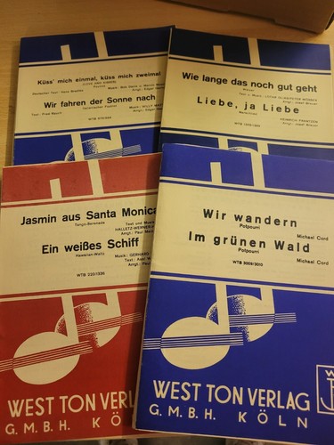 West ton verlag notenhefte - ton,