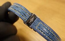 ORIGINAL BREITLING 14 mm Faltschließe 15 16 Band gratis Lederband