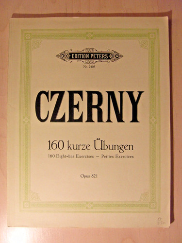 Alte notenhefte czerny 160 - alte,