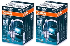 2St OSRAM H4 Cool Blue INTENSE NextGeneration 5000K +100% 12V 60/55W P43t LAMPE