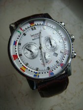 Insignum Chronograph Nations* Herren*Limitiert Nr.033/499*Batterie neu*selten