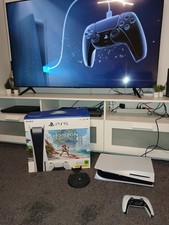 Sony PS5 Spielekonsole - Play Station 5 Konsole Disc Edition + 1 Controller 