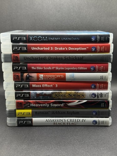 10x playstation spiele - playstation, 3