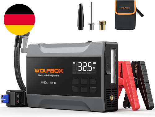Wolfbox 2000a starthilfe - wolfbox,
