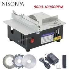 Mini Tischkreissäge Tischsäge Elektrische Kreissäge Table Saw Cutting Tool Sale！