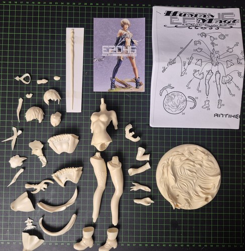 Human mage resin - model,