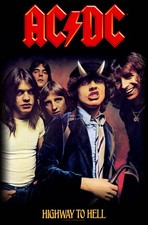 AC/DC FLAGGE FAHNE HIGHWAY TO