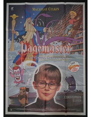 Pagemaster manifest poster - pagemaster,