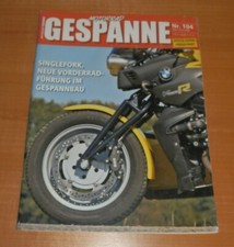 Motorrad Gespanne 3/4/2008, Ausgabe 104, BMW R 50 Gespann, 1x Guzzi immer Guzzi