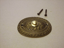 Türklingel,Messing,NEU,Oval,K