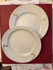 Rosenthal Porzellan Asimmetria Goldbogen 4 Teller 16,6cm