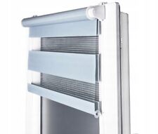 32 Farben Duo Rollo Klemmfix ohne Bohren Easyfix Fenster Klemmrollo blickdicht