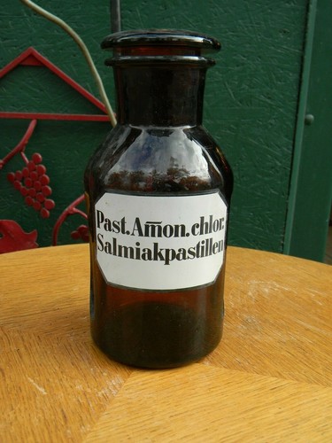 Apothekenflasche glas antik - apothekenflasche,