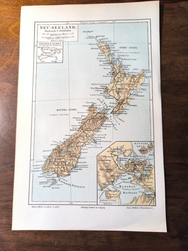 Original histor landkarte - histor.,