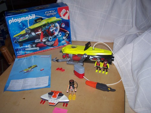 Playmobil tiefsee boot 4909 - u-boot,