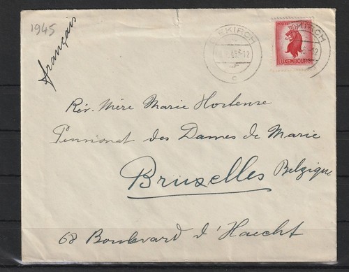 Luxemburg brief von diekirch - brief,