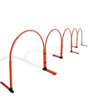 Hoopers Slalom rot aus Kunststoff neue Prüfungsordnung