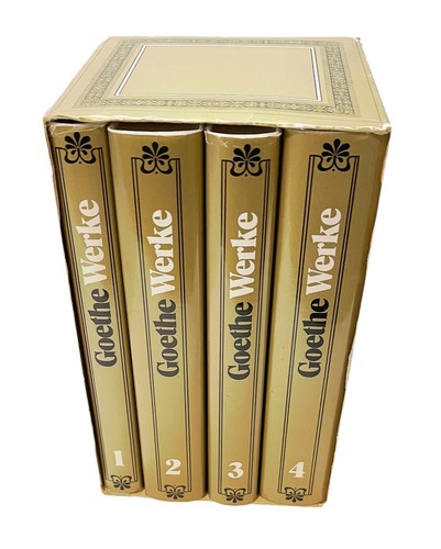 Goethe werke vier bänden - in,