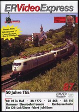 DVD Eisenbahn ER Video Express 87 / 17 TEE Hof BR01 38 78 BR110 Kurhessenbahn