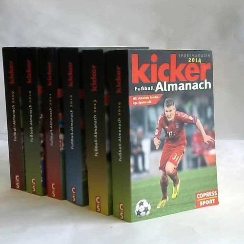 Kicker almanach bände - kicker-almanach.,