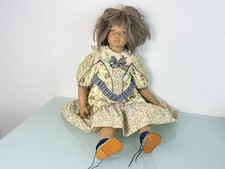 Künstlerpuppe Sigikid Ilse Wippler Vinyl Puppe 66 cm Raucherhaushalt 