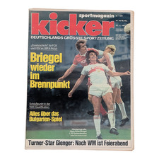 Kicker 23. 11. 1981 Nr. 94 48. Woche Montagsausgabe
