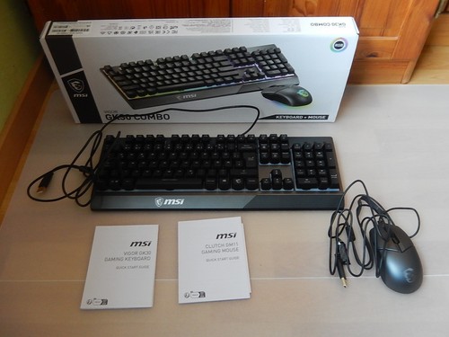 Msi vigor gk30 combo - msi,