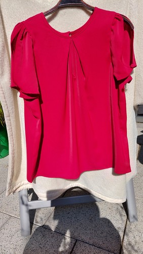 Damen bluse rot - gr.,