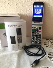 Rentner Senioren Klapphandy Artfone CF241A rot Neuwertig ohne Vertrag OVP