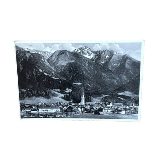 Postkarte oberstdorf - postkarte,