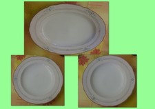 3 Servierteller oval/rund