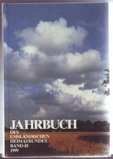 Jahrbuch emsländischen Heimatbundes Emsland  Band  45 1999    Festeinband 
